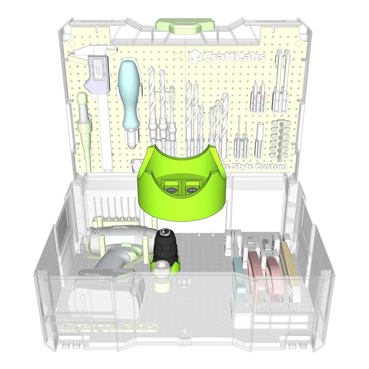 Держатель для Festool BF-FX 10 499949 FastFix 1-10мм — фото 3